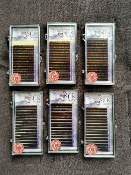 Rzęsy magnitica lashes Diamond silk lashes dark Brown brązowe rzęsy