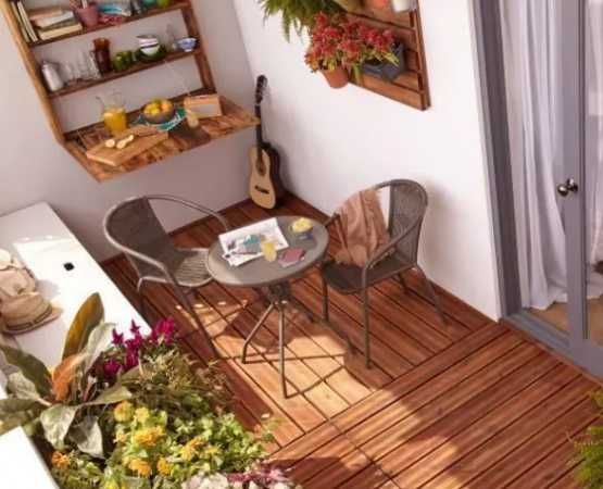 Набір садових меблів Bari /стіл + 2 стула / Ротанові меблі