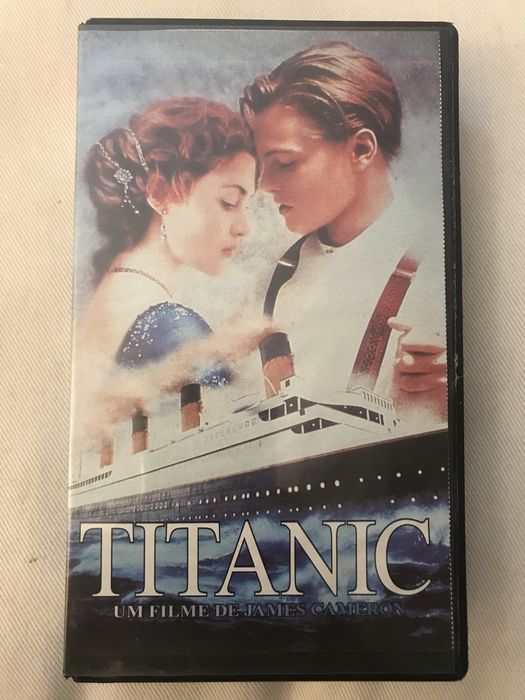 Vhs Titanic com Leonardo di Caprio