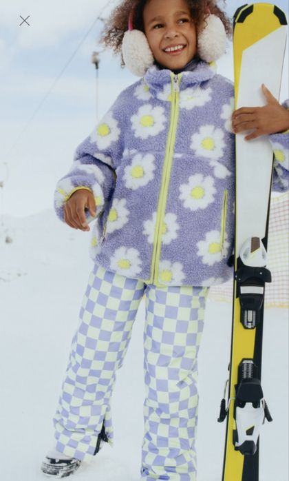 Очень красивые зимние штаны комбинезон Zara 8-9 лет