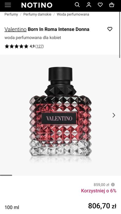 Valentino Born In Roma Intense damskie