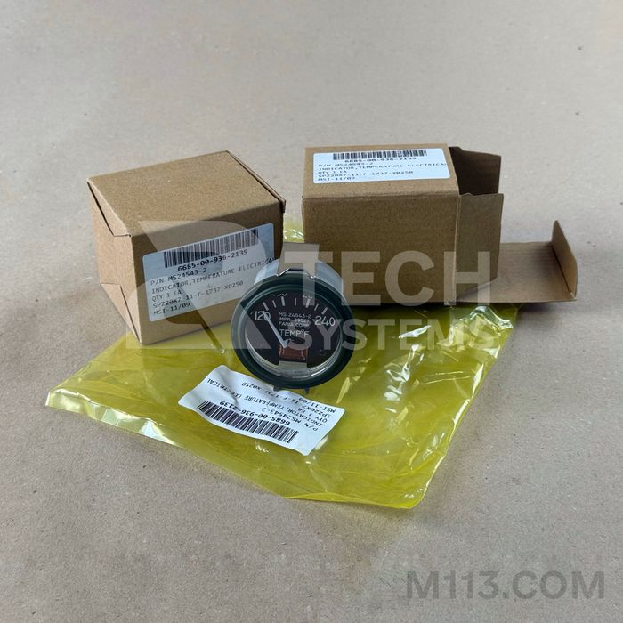 Показчик температури PN: MS24543-2 NSN: 6685-00-936-2139