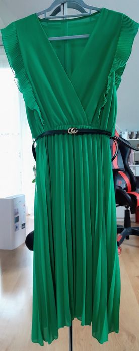 Sukienka  wizytowa zielona