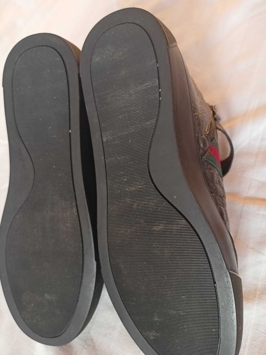 Gucci roz, 41 - dł. wkł. 26 cm - skó,ra - super stan