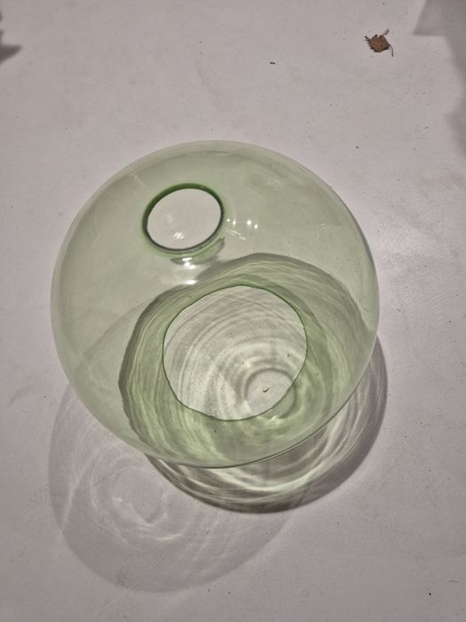 Klosz do lampy zielony szkło