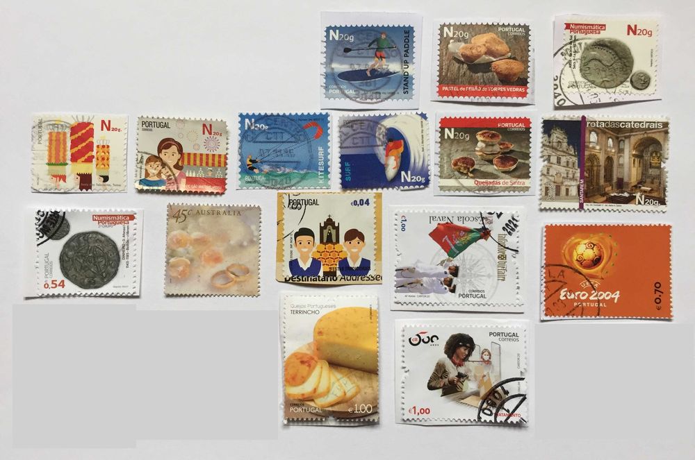 selos portugueses e estrangeiros
