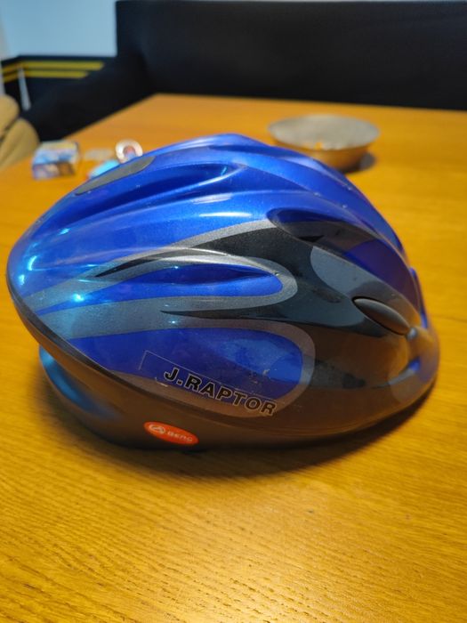Capacete azul Berg ciclismo