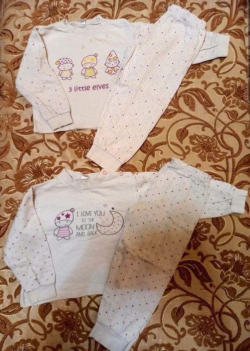 Пижама х.б пижамка 86-98 см