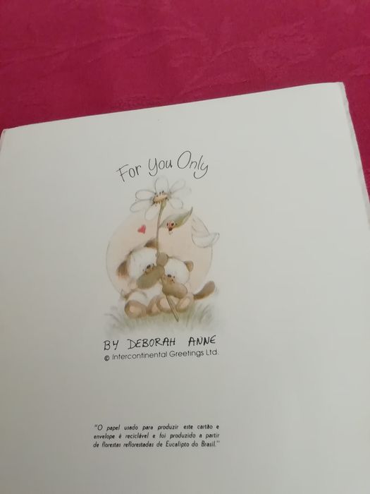 Postal de aniversário da Ambro Cards