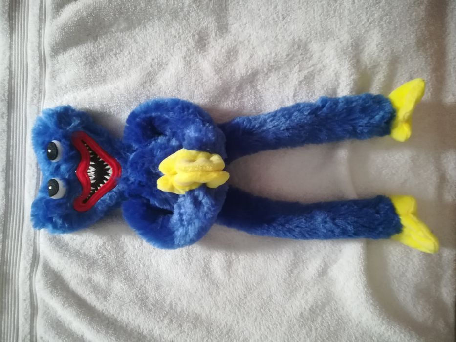 Boneco peluche Huggy Wuggy azul