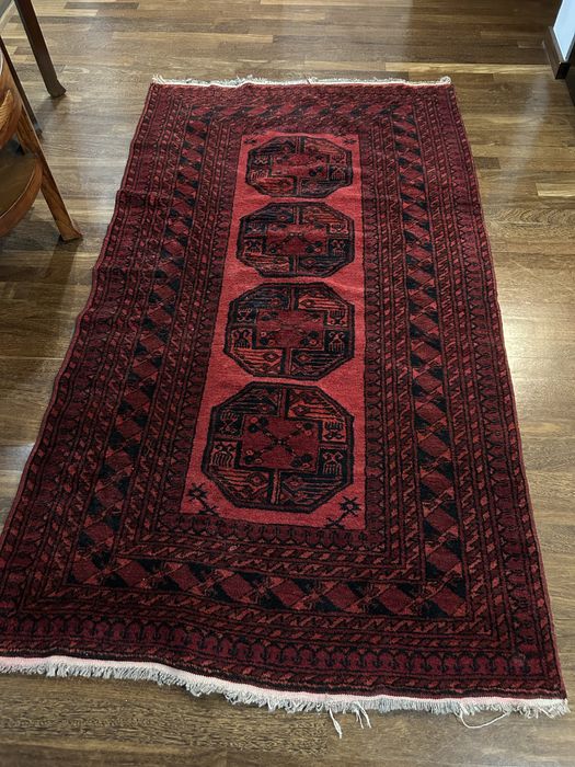 Tapete Persa, original em pura lã feito à mao, lavado, 195x110