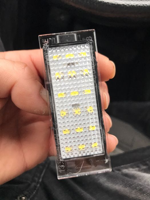Подсветка номера Led на Megane Clio Espace Laguna Twingo