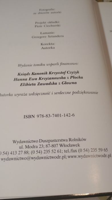 Z potrzeby serca... s. Aldona Malinowska CP