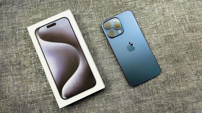 Iphone 15 Pro Max Blue Titanium стан нового