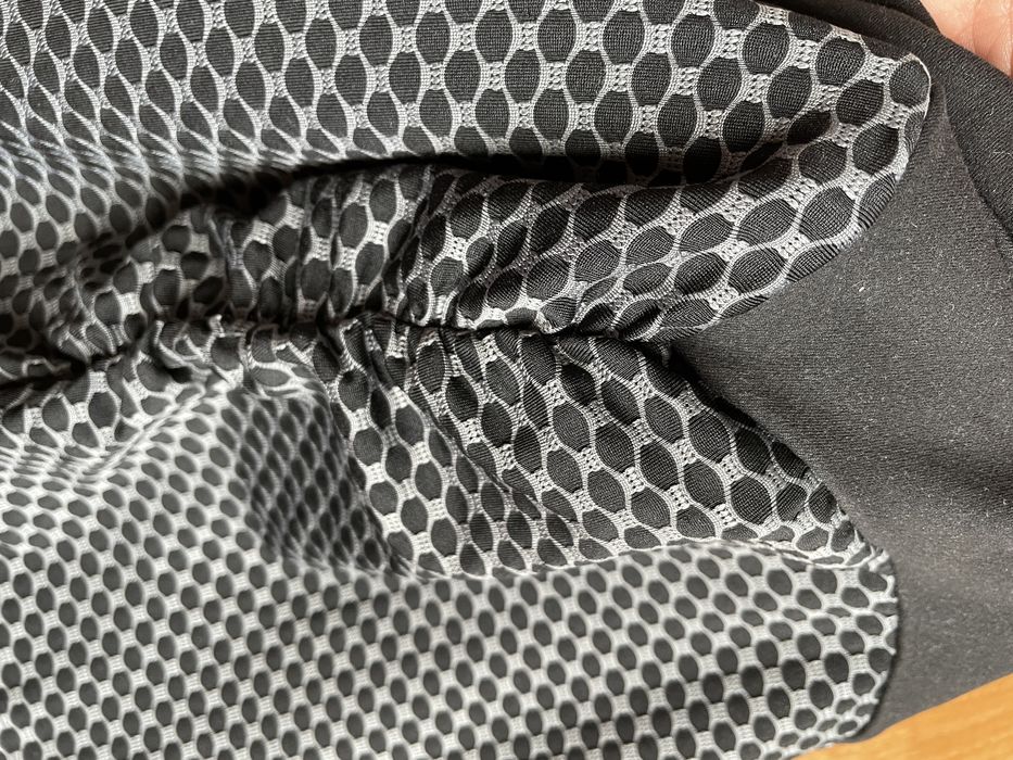 Legginsy getry push up  sportowe czarne wzor M szare XS S