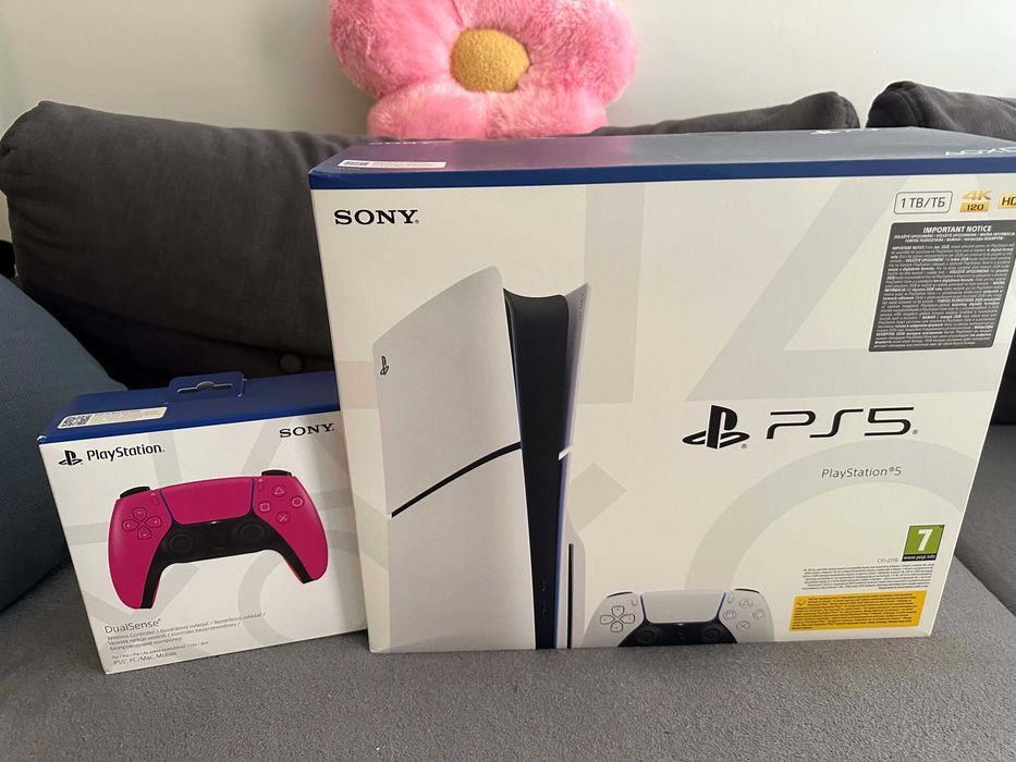 Playstation 5 Slim 1TB z napędem - Chassis E (możliwość z DualSense Nova Pink)