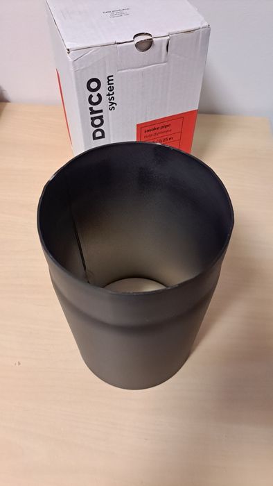 Rura dymowa do kominka rura prosta PR150/250