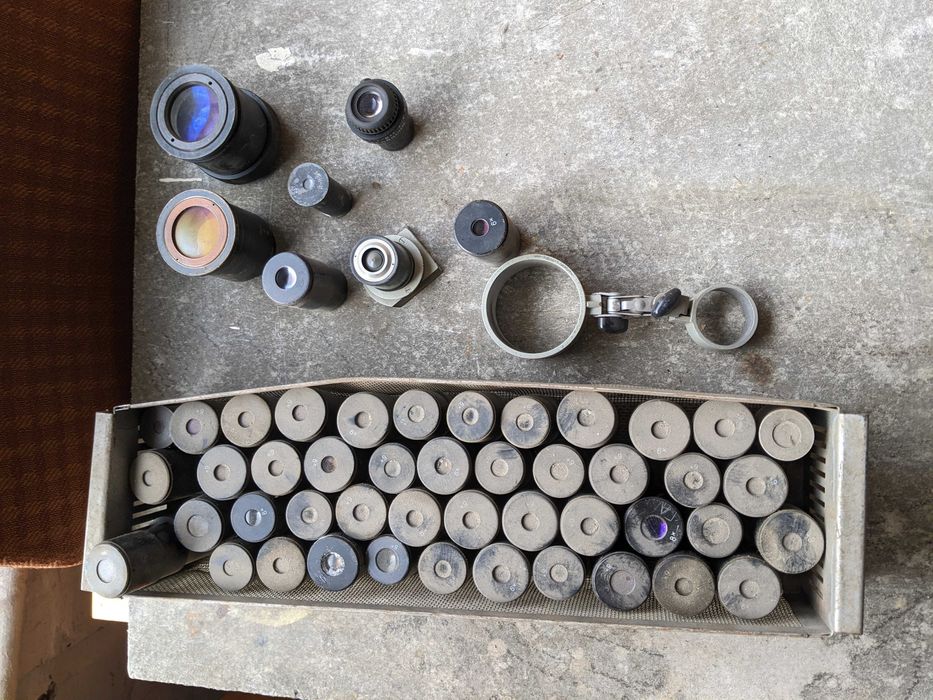 Комплектуючі до мікроскопів МБС-1, МБС-9, МЕТАМ Р-1, ММУ - 3У4.2