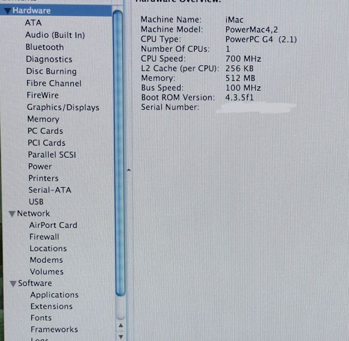 Apple iMac G4 Completo