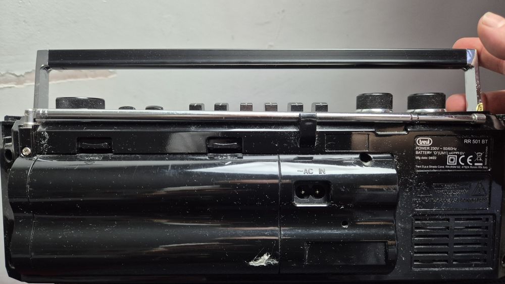 Trevi RR 501 BT – radiomagnetofon Bluetooth USB SD MP3 – stan bardzo d