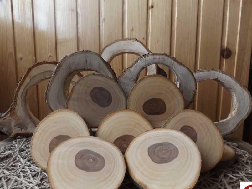 Зріз, спил дерева   декоративний шліфований для декорацій, декору