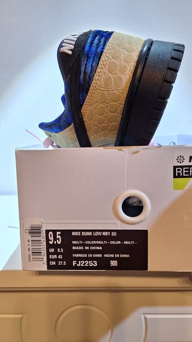 Кросівки Nike Dunk Low NBY (U), FJ2253 900, US9.5 EU 43 27.5CM