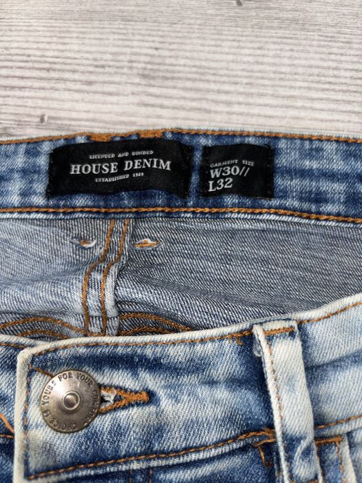 Spodnie jeans denim przetarcia House  W30/L32