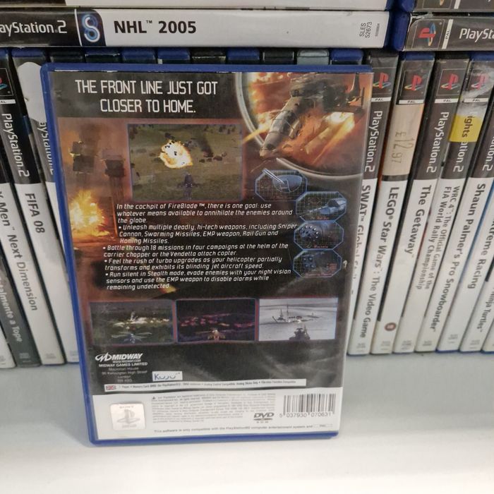 Fire blade ps2 PlayStation 2