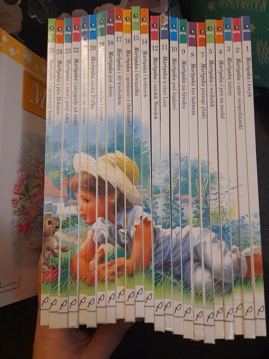 Martynka seria książek 48 części