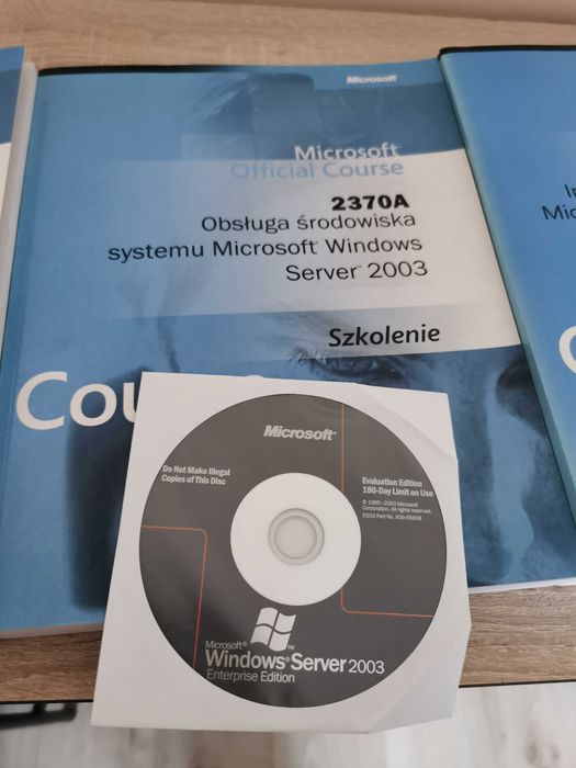 Microsoft Windows Server Książki + płyty DVD