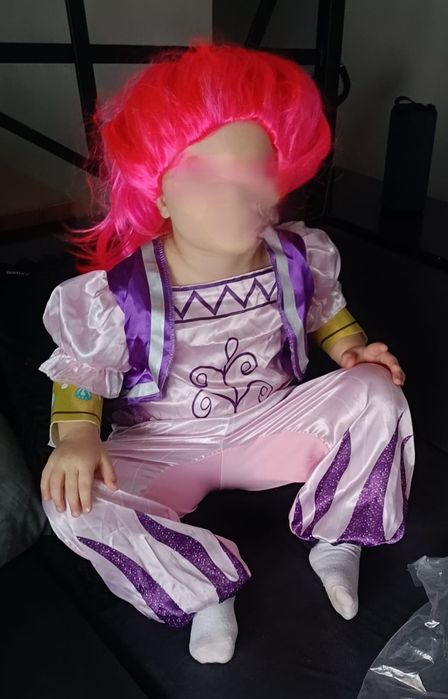 Strój karnawałowy dla dziewczynki Arabska księżniczka roz. 104