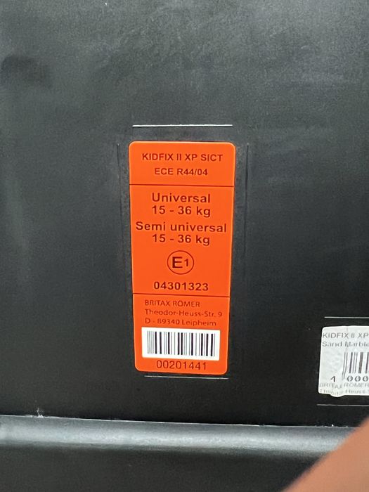Автокрісло  Britax Romer KIDFIX II XP SICT isofix