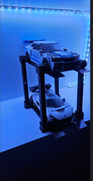 Garaż na 3 samochody LEGO Speed Champions