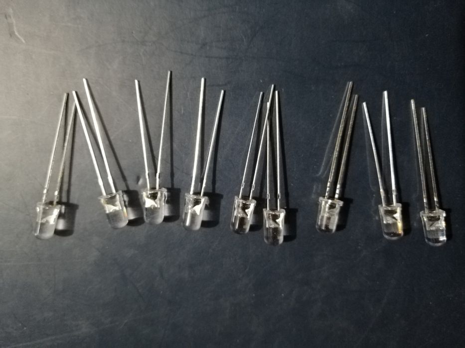 Lâmpadas led Redondas 12v 5mm