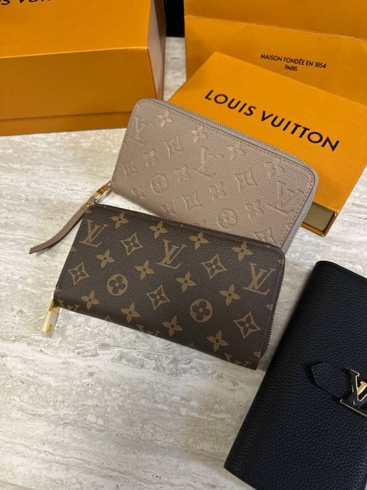 Гаманець жіночий Louis Vuitton кошелек женский повний комелект бутика преміум шкіра люкс сегмент