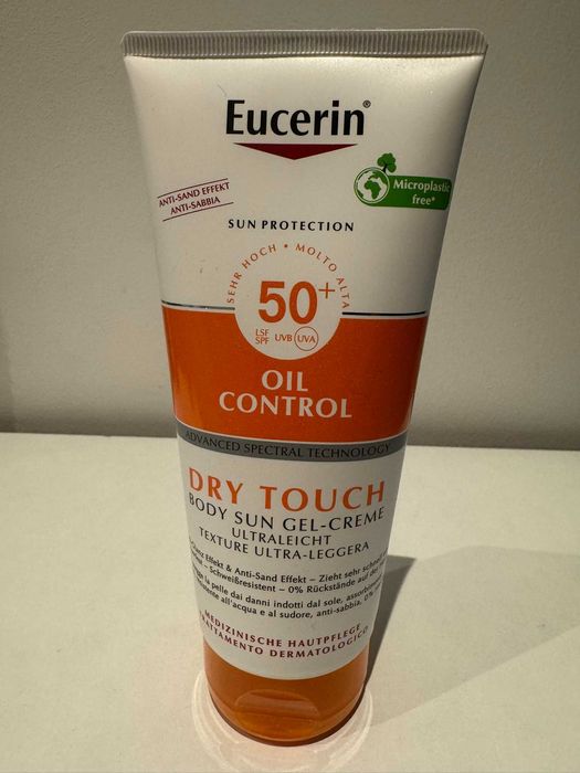 Eucerin Sun Oil Control SPF 50+ Żel-Krem Ochronny Ultralekki Do Ciała