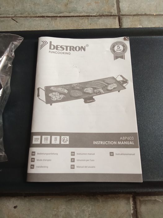 Grill elektryczny bestron