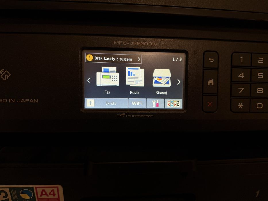 Brother MFC - J3930W - A3 Uszkodzona
