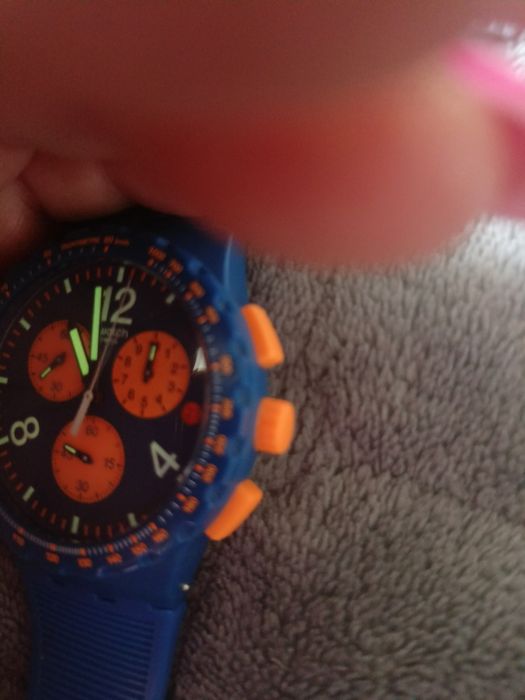 Zegarek Swatch Primarily Blue Chrono