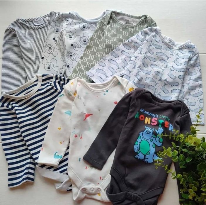 Бодики для мальчика набор