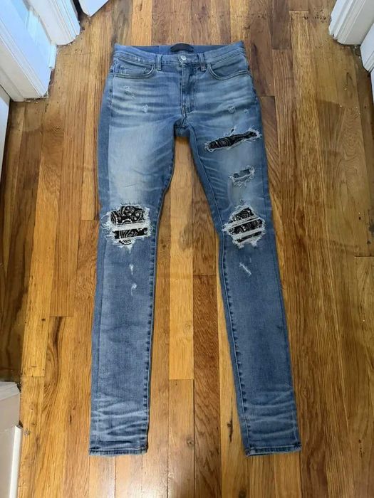 amiri jeans drill