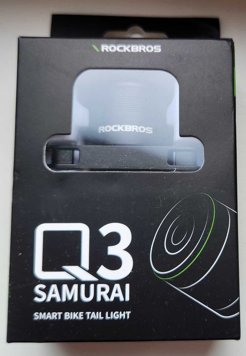 Велосипедні ліхтарі ROCKBROS  Q3 (задній стоп)/RHL 400 (передня фара)