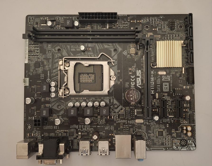 Системна материнська плата ASUS H110M-K
