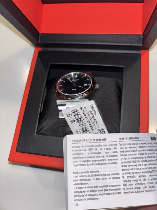 Zegarek męski Tissot PRX T137.410.11.041.00