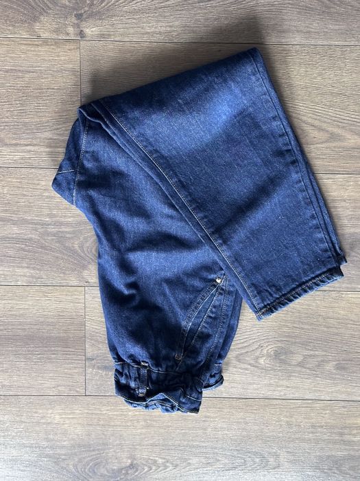 Zara granatowe dzinsy baggy 36 38 hit