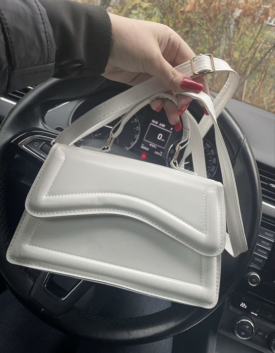 Сумка клатч. Біла. Нова