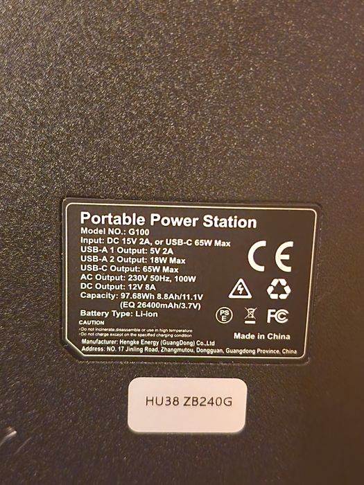 Stacja ładująca/Powerbank Powkey G100 w etui 26.400mAh