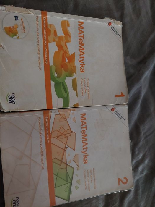 Matematyka 1 i 2 podręczniki