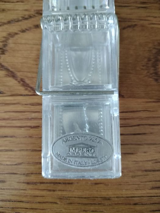 Прищепка-держатель фото,серебро 925.