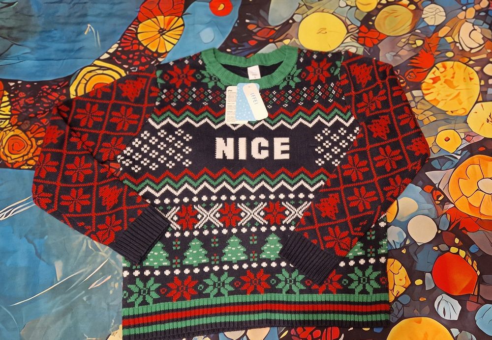 Sweterek damski świąteczny